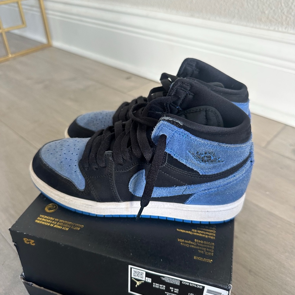 KIDS JORDAN AIR JORDAN 1 RETRO HIGH OG 'ROYAL REIMAGINED’